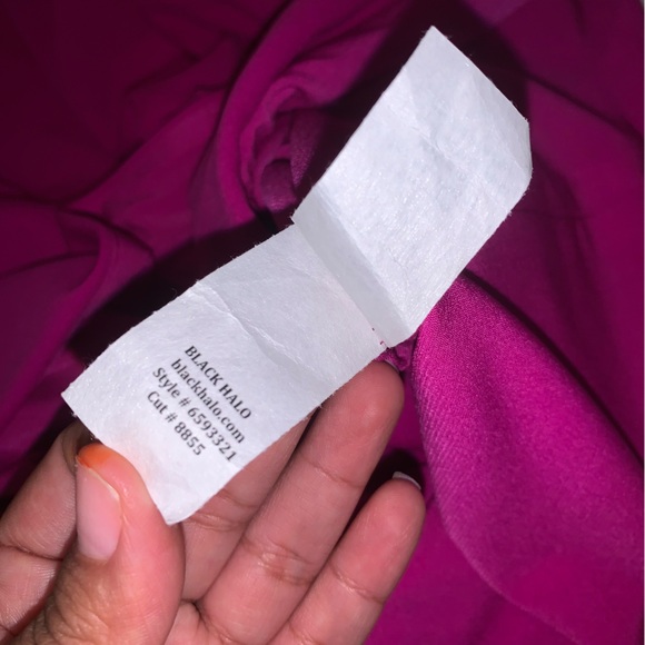 Black Halo Pink Mini Dress - Picture 10 of 10